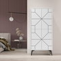 Hanah Home Armario multiusos Dune - Blanco